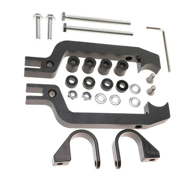 iFJF 34450 Hand Guard Motor Sports Snowmobile Mount Kit for 700 Apex 2006 Arctic Cat 650 2008,2019 FZ450R,Sportsman 550 XP,Rancher 44,RPS Hawk 250