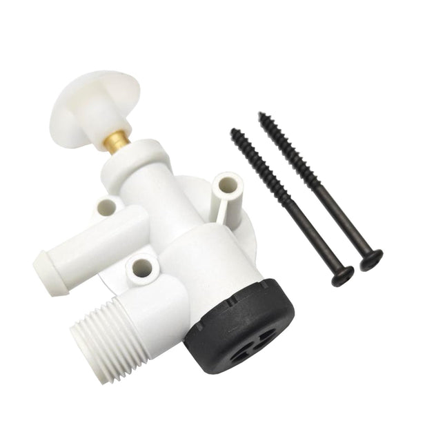 iFJF 385314349 RV Water Valve Kit Toilet Water Valve Assembly Replacement for Sealand, Traveler and VacuFlush Pedal Flush Toilets