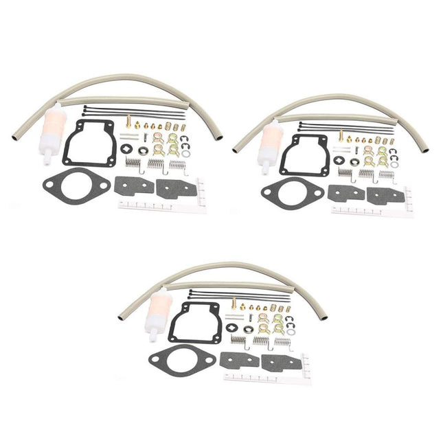 iFJF 18-7750-1 Carburetor Kit For Sierra Mercury Mariner Outboard Motor Replaces 1395-8236354, 1395-823635, 1395-811222, 1395-9599(pack of 3)