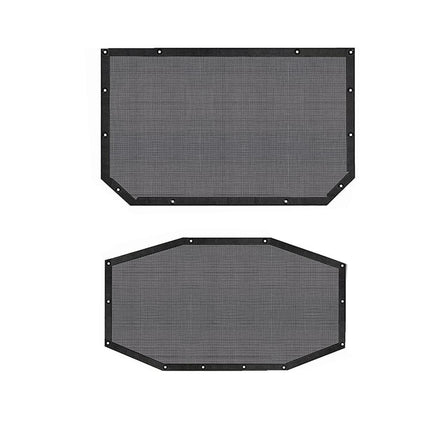 iFJF Roof Top Sunshade Provide UV Wind Noise Protection for 2018-2022 Wrangler JL JLU 2 Door 4 Door Sahara Rubicon Sport Sport S Mesh Sun Shade Cover