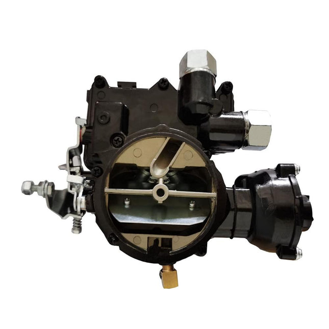 iFJF 3310-864940A01 Marine Carburetor for Mercruiser 2 Barrel 3.0L 4 CYL with A Long Linkage (Black)