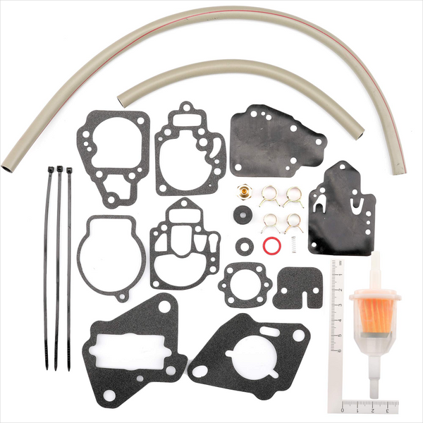 iFJF 1395-97611 Carburetor Repair Kit for Mercury Marine Replaces 1395-9645 1395-9761 1395-9377 1395-9179 1395-9803 1395-9725 1395-811357