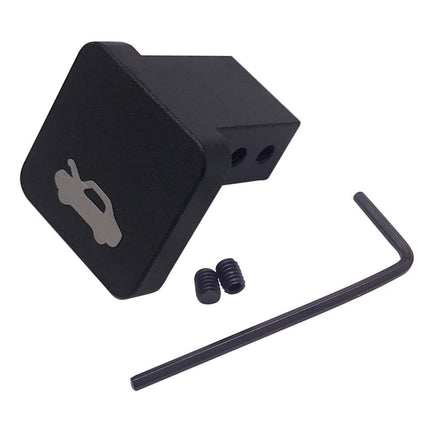 iFJF Hood Latch Release Handle Cable Repair Kit Billet Aluminum for CRV 1997-2006,Element 2003-2011,Ridgeline 2006-2014,Civic 1996-2011(Black)