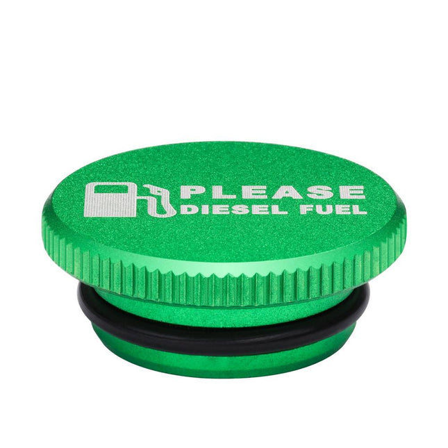 iFJF Billet Aluminum Green Fuel Cap for Ram Cummins with Magnetic (2013-up) Auto Parts