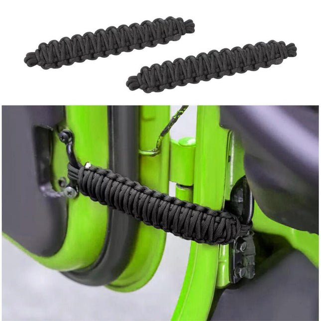 iFJF Door Limiting Straps Replacement for All Models CJ YJ TJ JK JL Retractable High Toughness Modified Door Positioner Replacement Parts
