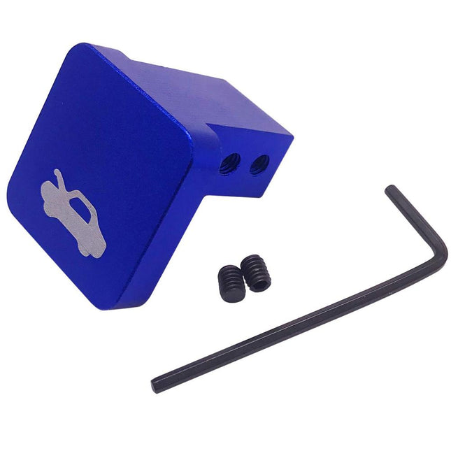 iFJF Hood Latch Release Handle Cable Repair Kit Billet Aluminum for CRV 1997-2006,Element 2003-2011,Ridgeline 2006-2014,Civic 1996-2011(Blue)
