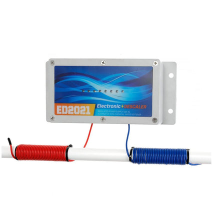 iFJF Electronic Water Descaler System, Reduces Limescale, Rust, and Minerals, No Chemicals, Easy Installation