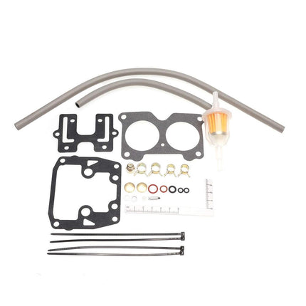 iFJF 18-7046 Carburetor Repair Kit for GLM - 40570 Johnson Evinrude Outboard 439076 398526 390055 435443 392550 434888 383906 Mallory 9-37100