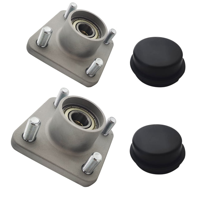 iFJF Front Wheel Hub Assembly 102357701 with Bearings Replacement for Club Car DS Precedent 2003-up(2PCS)