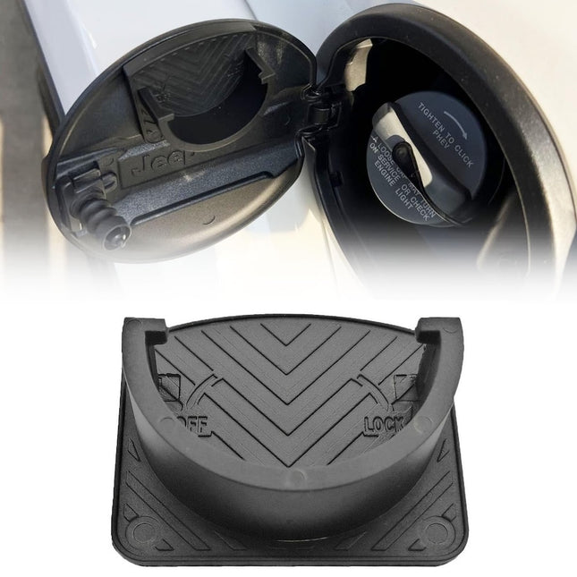 iFJF Gas Cap Holder Compatible for Wrangler JL Sahara 2018-2023 Fuel Tank Cap Holder