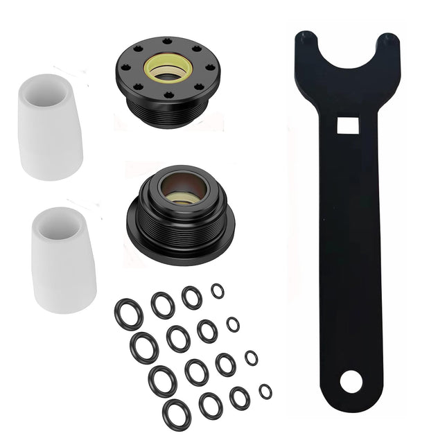 iFJF HS5157 Sealing Kit, Front Mounted Hydraulic Steering Cylinder Sealing Kit (with O-Ring and Pin Wrench) for HC5340 HC5341 HC5342 HC5343 HC5344 etc