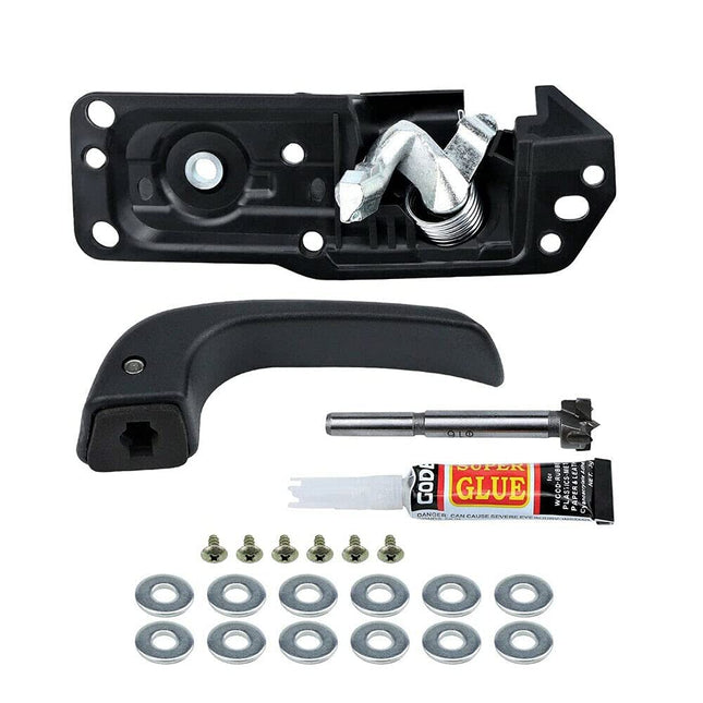 iFJF 20833606 Driver Side Interior Door Handle for Chevy Silverado/GMC Sierra 1500 2500 3500 2007-2013 Tahoe/Yukon 2007-2014 Replaces 20871488 80374