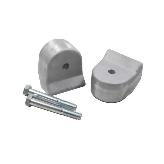 iFJF 2" Front Suspension Leveling Lift Kit for F250 F350 Super Duty 4WD 2005-2018 Billet Aluminum Lower Coil Spring Slight Lip Coil spacers