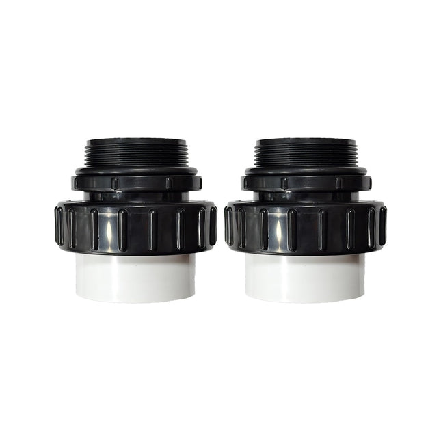 iFJF 2 Pack 2" MIP x 2" PVC 21063-200-000 Hi-Temp Unions for All Whisperflo and Intelliflo Pool Pumps
