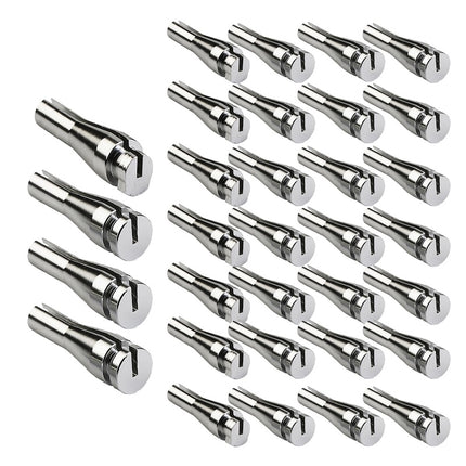 iFJF Door Handle Latch Cable Aluminum Repair Kit Latch Lock Cable Ends for F/E150 250 350 4 Sets
