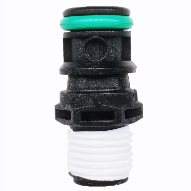 iFJF 8838TM6 Universal Male Tank Sprayless Connector Contains 1/4"NPT with Thread Sealant Replacement for The Traditional Tank Fittings
