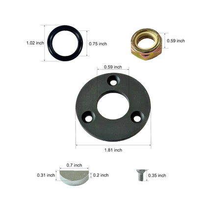 iFJF HP6032 Marine Steering Repair Kit Stop Fluid Leaks in Seastar HH5271/Baystar HH5261 Pump Units