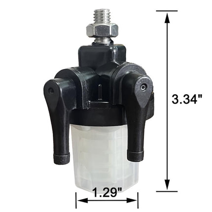 61N-24560 Fuel Filter Assembly for Yamaha 9.9HP 15HP 20HP 25HP 30HP 40HP 2 or 4 Strokes Outboard Motor 68T-24251-00-00 655-24560-00
