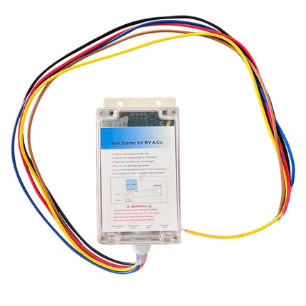 iFJF Soft Start Kit for RV A/C Unit Camp Motor Start Air Conditioner Compressor HVAC Smoothly On A Small Generator Power Limited
