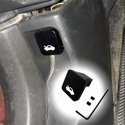 iFJF Hood Latch Release Handle Cable Repair Kit Billet Aluminum for CRV 1997-2006,Element 2003-2011,Ridgeline 2006-2014,Civic 1996-2011(Black)