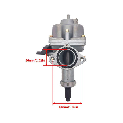 iFJF 26mm PZ26 Carburetor Compatible with 1980-2013 XR100 R Recon CRF100F TRX250 CB125 XL125S GY6 150cc ATV QUAD Go-Kart Dirt Bike Buyang Taotao