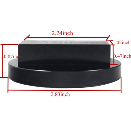 iFJF Jack Pad Adapter Anodized Black for B-MW 135 335 535 E82 E88 E46 E90 E91 E92 E93 E38 E39 E60 E61 E63 E64 E65 E66 E70 F01 F02 F30 F10,Mini (3 pcs)