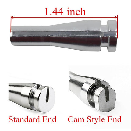 iFJF Door Cable Repair Kit with Cam piece for Ford F-series E-series Ranger Expedition Latch Lock Handle Billet Aluminum (4 Ends for 2 cables)