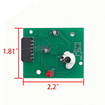 iFJF W10898445 Refrigerator Ice Level Control Receiver Replacement for W10518658 W10273549 W10260821 W10882532 AP6037913 PS11769410 Refrigerator