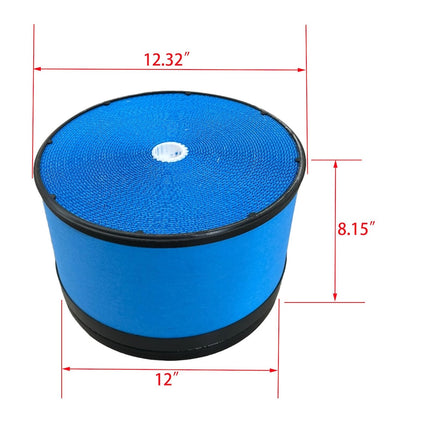 P618239 Radial Seal Air Filter for Volvo B7R B8R B12R Bus — Detail View 2 — iFJF