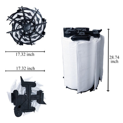 48 Sq.ft 59023400 Pool Filter Grille Assembly for 48 Square Feet Pool Filter and Spa Filter