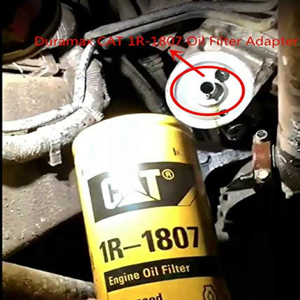 iFJF 7791 13/16"-16 to 1 1/8"-16 Oil Filter Adapter for Duramax CAT 1R-1807,478736,AGCO AG121853,BALDWIN B7225