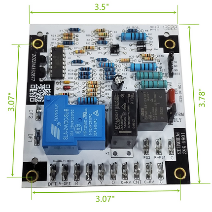 iFJF PCBDM133S Defrost Control Board for HVACR Applications Model ANZ130181AA APD1424070M41AA Replaces PCBDM133 PCBDM160S PCBDM160