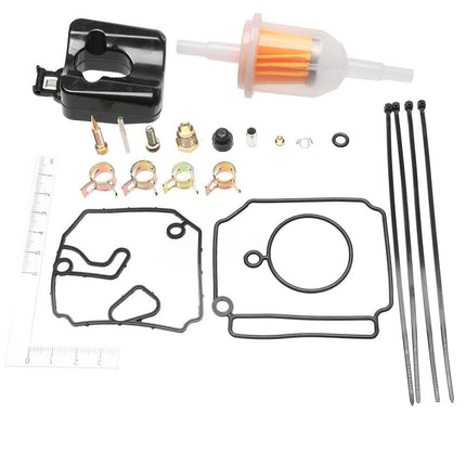 iFJF 18-7768 Carburetor Repair Kit for 40-50HP 2-Stroke Outboards Carburetor Replaces 9-37503 6H4-W0093-03-00 6H4-W0093-02-00 Sierra