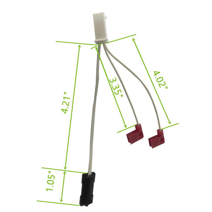 iFJF 618548 Thermistor Assembly for RV Refrigerator Models N6 N8 900 9000 Replaces 621742 with Wire Harness