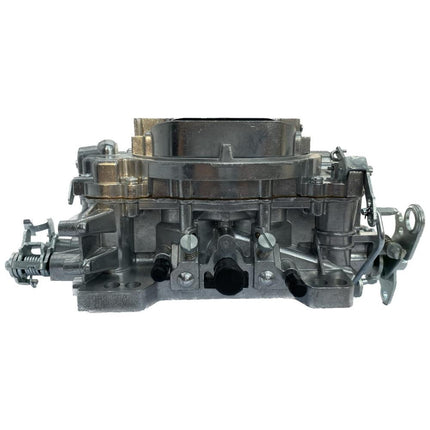 iFJF 1905 4 Barrel Carburetor for AVS2 Series 650 CFM Carburetor Annular Booster Satin Finish Square bore (Manual Choke)