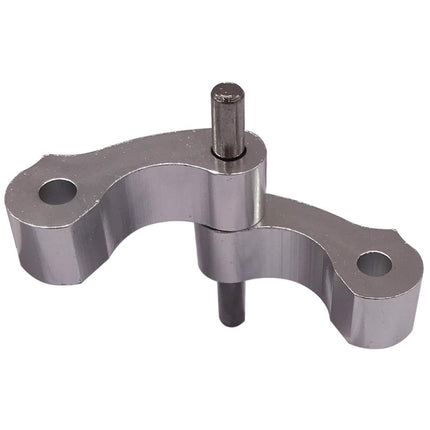 iFJF Window Latch Hinge Pivot for First Gen Tacoma Tundra Rear Quarter Window 1995-2004 Tundra 2000-2006 Xtracab 2pcs(silver)