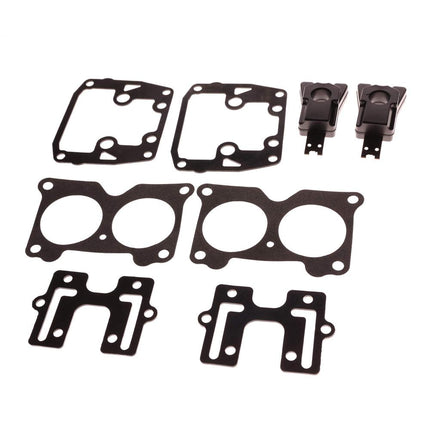 iFJF 18-7046 New Carburetor Repair Kit for 439076 Johnson Evinrude Twin V4 85 90 100 115 125 140HP V6 Crossflow