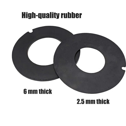 385311462 RV Toilet Rubber Bowl Leak Seal Kit for Travel Trailer RV Camper Toilet 385310677 Without Overflow Holes