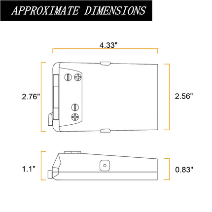 iFJF 8508211 Proportional Electronic Trailer Brake Controller Digital LED Screen Display with 2 to 8 Braking System