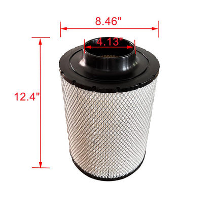 B085011 Primary Air Filter Round Replacement for CA6818 46637 AH1141 PA2818 Inside Diesel Engine Compartment High Air Filtration