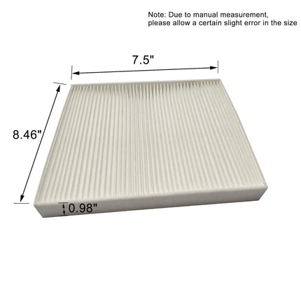 68406048AA Cabin Air Filter Replaces 5058693AA CF11671 Replacement for 2011-2020 Ram 1500 2500 3500 4500 5500 Easy Installation