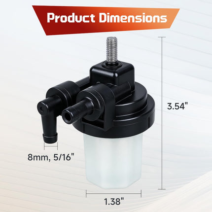 Mercury Mariner 6HP-45HP Fuel Filter Kit — Detail View 3 — iFJF