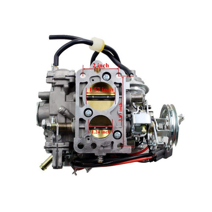 iFJF 21100-35520 New Carburetor for Toyota 22R Engine 1981-1995 Pickup 1981-1984 Cilica 1981-1988 Hilux 1981 Corona 1984 4Runner