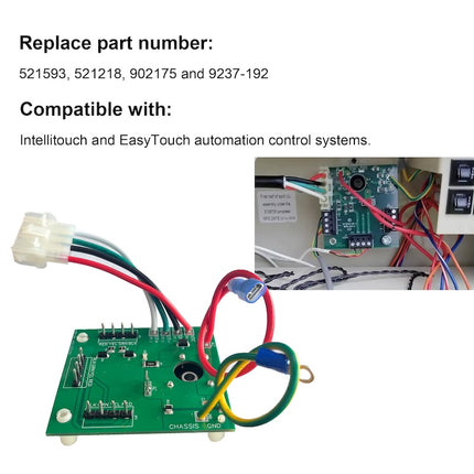 521593 521218 Load Center Surge Board for Intellitouch Automation Control System 902175