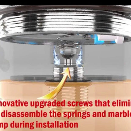 iFJF 1R-0750 Fuel Filter Aluminum Refit Head Replacement for Duramax 6.6L 2001-2016 Chevy Silverado/GMC Sierra LB7/LLY/LBZ/LMM/LML Diesel Engine Catepillar Fuel Filter with Upgraded Bolt