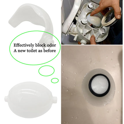 iFJF 34117 Waste Ball Valve Seal Kit Replacement for Aqua Magic Style II, Style Lite, Style Plus RV Toilet