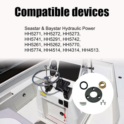 iFJF HP6032 Marine Steering Repair Kit Stop Fluid Leaks in Seastar HH5271/Baystar HH5261 Pump Units