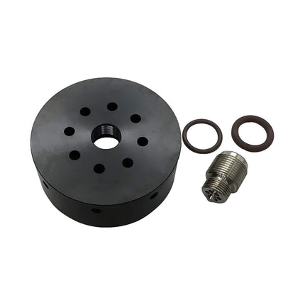 iFJF 1R-0750 Fuel Filter Aluminum Refit Head Replacement for Duramax 6.6L 2001-2016 Chevy Silverado/GMC Sierra LB7/LLY/LBZ/LMM/LML Diesel Engine Catepillar Fuel Filter with Upgraded Bolt