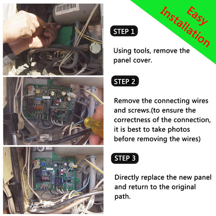 iFJF Micro P-711 Refrigerator Control Circuit Board fit 2-Way and 3-Way Models Replace RV Black Box Part Electronics Main Power Control Board