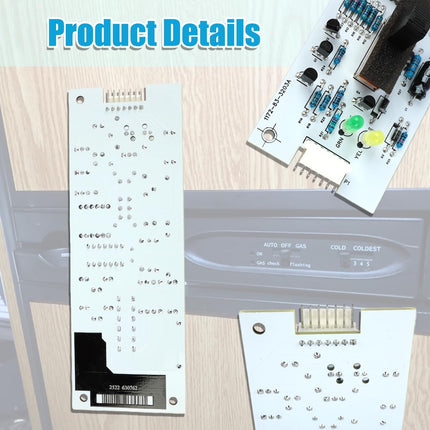 iFJF 630762 Refrigerator Optical Control Board Compatible With Optical Board Kit 637775 Fits All N611 and N811 Models
